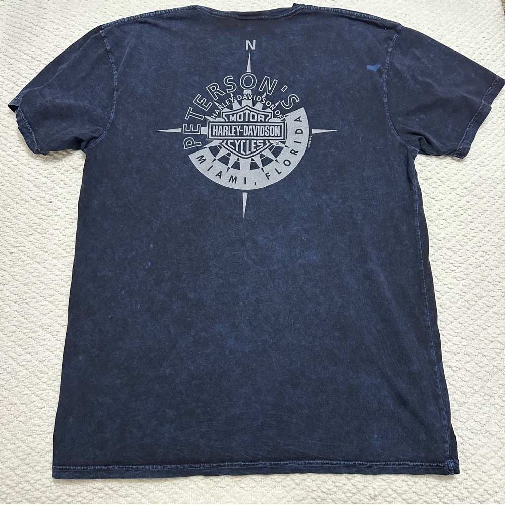 Vintage Harley-Davidson Vintage Iron Miami, FL Short Sleeve T-Shirt Men’s XL - Picture 6 of 8